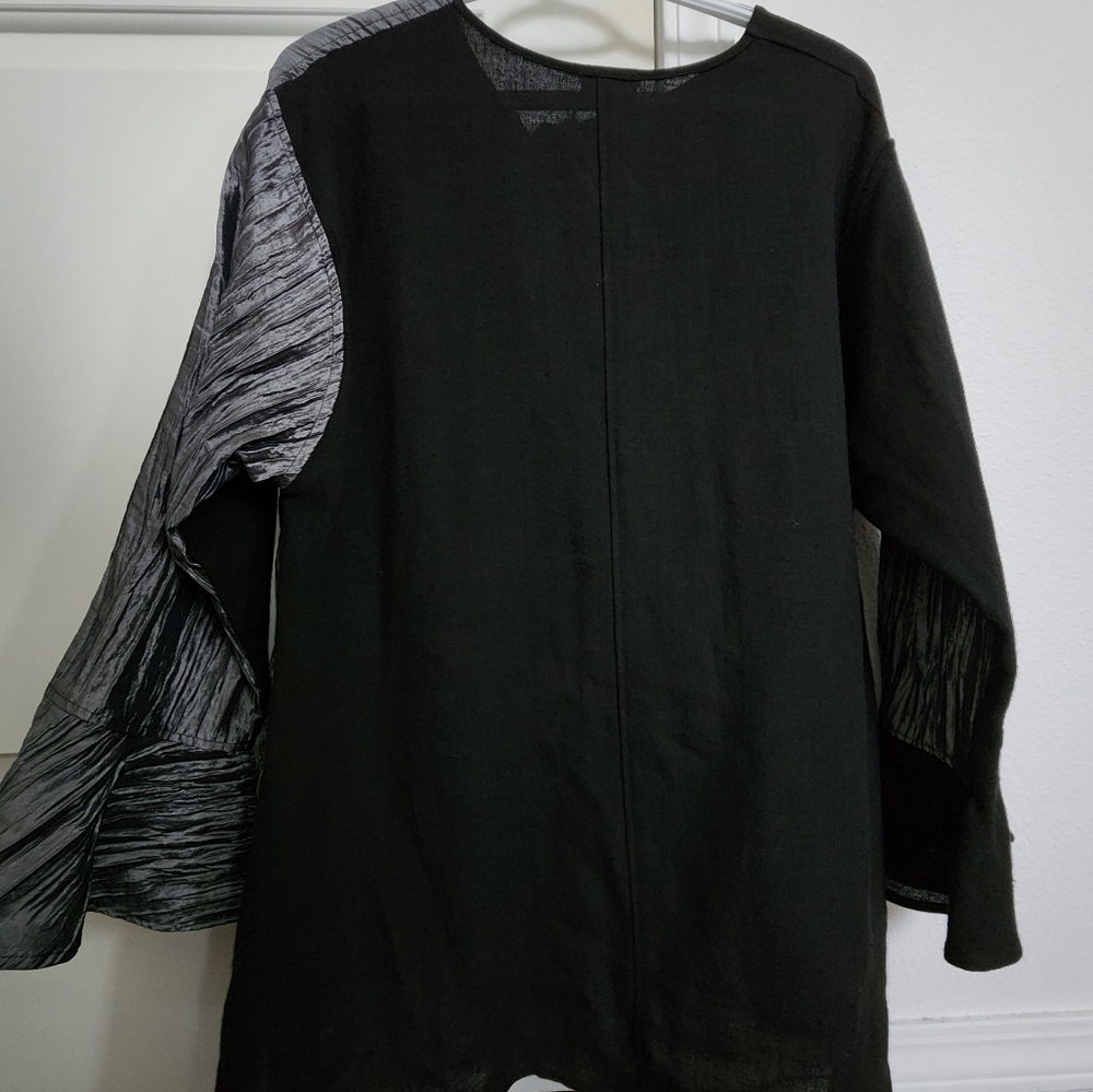 Siewierski Andrzej Statement Piece Flared Sleeve Patchwork Top - Picture 13 of 15
